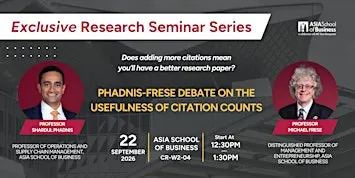 Phadnis-Frese Debate on the Usefulness of Citation Counts