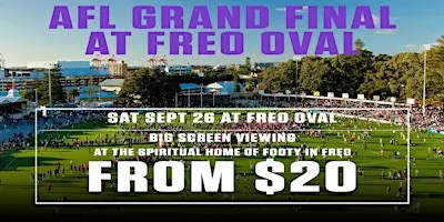 AFL Grand Final at Fremantle Oval