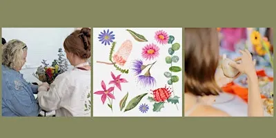 NEW Hobby Discovery: Watercolours, Flowers & Clay