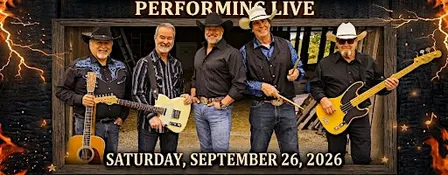 Sunset Saturday Sept 26th- Ruff Stock Country Band!