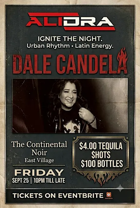 DJ ALIDRA PRESENTS :Dale Candela  | Ignite the Night