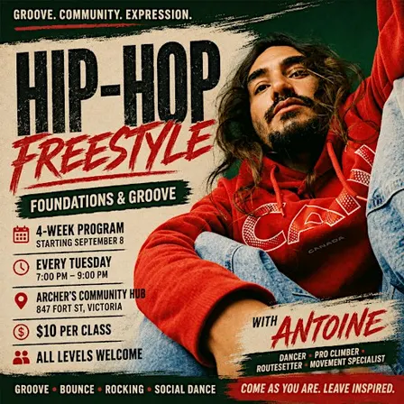 Hip-Hop Freestyle: Groove, Bounce & Rocking – 4-Week Program