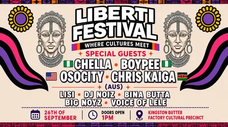 LIBERTI FESTIVAL | AFROBEATS FESTIVAL IN QUEENSLAND