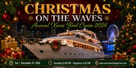 Christmas on the Waves | Annual Xmas Boat Cruise Vancouver 2026