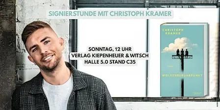 FBM26 - Signierstunde mit Christoph Kramer / Halle 5.0 Stand C35