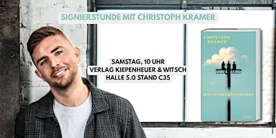 FBM26 - Signierstunde mit Christoph Kramer / Halle 5.0 Stand C35