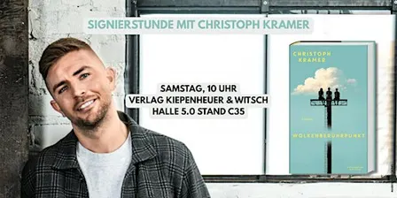 FBM26 - Signierstunde mit Christoph Kramer / Halle 5.0 Stand C35