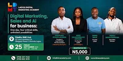 Digital Marketing, Sales & AI for Business By Lagos Digital Marketing