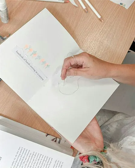 Creative making: Writing and zine-making with The Nature Library
