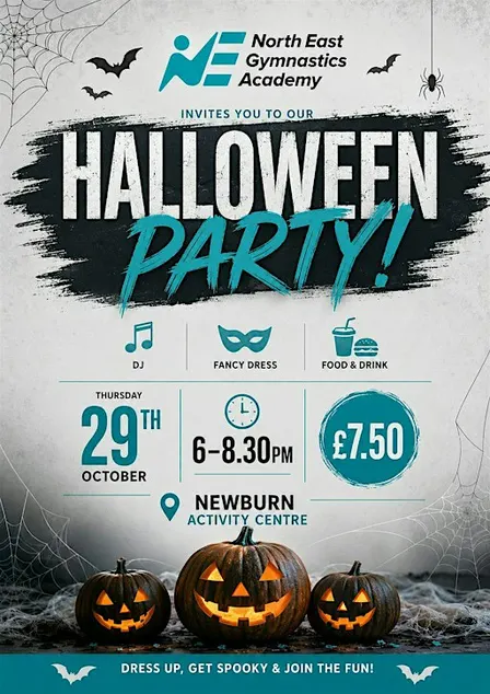 North East Gymnastics- Halloween Disco