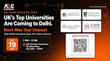 Delhi's Biggest UK Admissions Day 2026