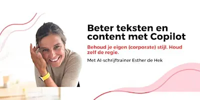 Copilot-training Utrecht: betere zakelijke teksten met Microsoft 365