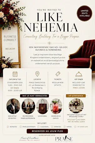 Like Nehemia - Connecting. Building. For a Bigger Purpose.
