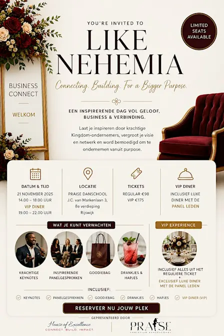 Like Nehemia - Connecting. Building. For a Bigger Purpose.
