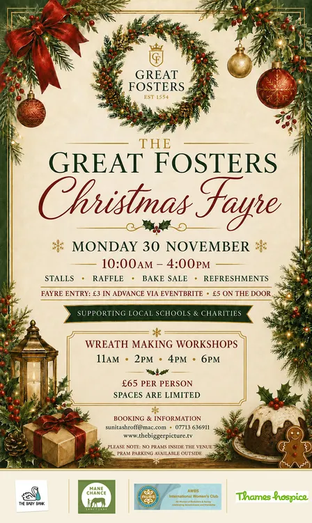 The Great Fosters Christmas Fayre