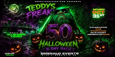 Teddys Freakin 50 Halloween Birthday Bash