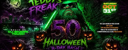 Teddy's Freakin 50 Halloween Birthday Bash