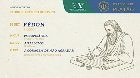Clube Filosófico do Livro - O Fédon de Platão