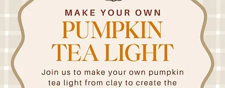 Pumpkin Tea Light Workshop