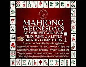 Open Play American Mahjong at Swirlery Wine Bar