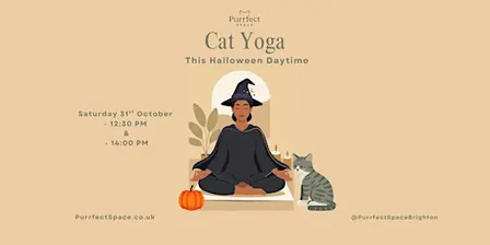 Spooky Cat Yoga