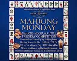 Introduction to American Mahjong at Boston Coffee