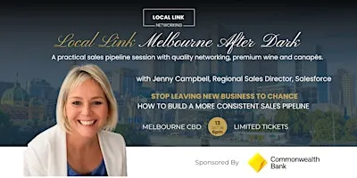 Melbourne Business Networking: Build Your Sales Pipeline Masterclass