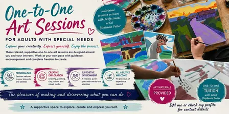 One-to-One Art Sessions for Adults with Special Needs