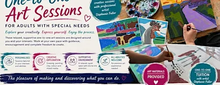 One-to-One Art Sessions for Adults with Special Needs