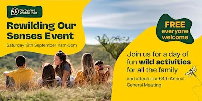Rewilding Our Senses Event & Annual General Meeting