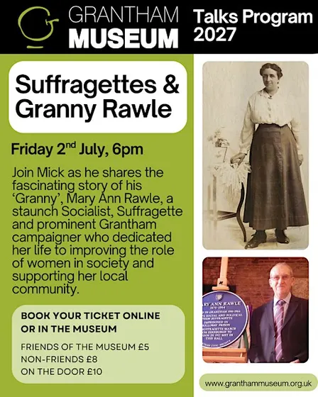 TALK - Suffragettes & Granny Rawle