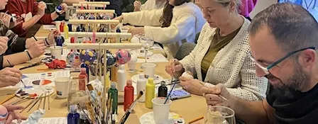 Bauble painting workshop