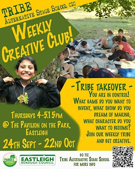 Tribe Weekly Creative Club @ The Pavilion on the Park (24 Sep - 22 Oct)