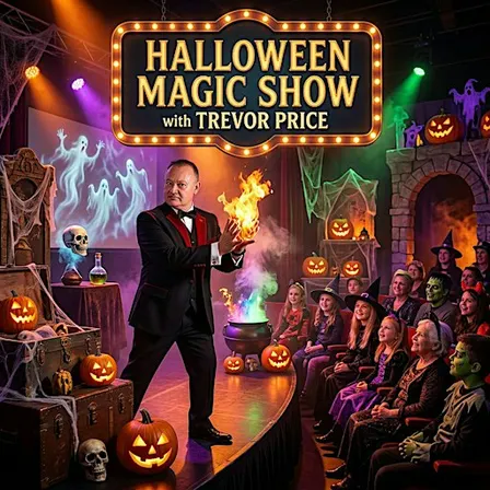 Halloween magic show with Trevor Price Magician