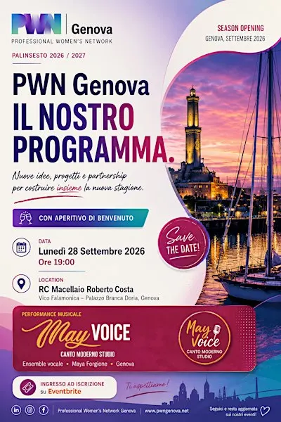 PWN Genova | Il nostro programma 2026/2027