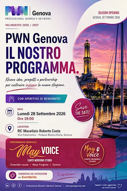PWN Genova | Il nostro programma 2026/2027