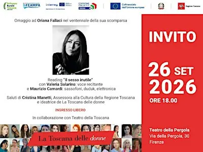 reading "Il Sesso Inutile" con Valeria Solarino- Omaggio a Oriana Fallaci