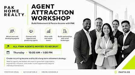 Agent Attraction Workshop | Build Retirement & Passive Income with PAK