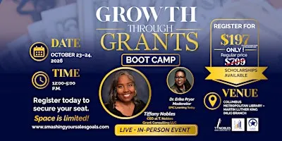 Growth Through Grants: 2-Day Boot Camp