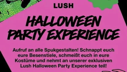 Lush Halloween Party Experience