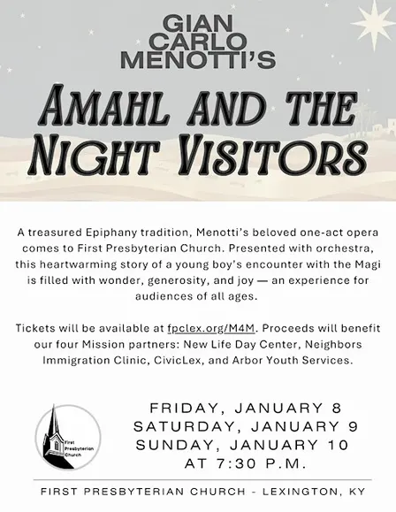 Gian Carlo Menotti’s Amahl and the Night Visitors