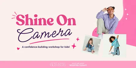 Shine On Camera: A Confidence-Building Workshop for Kids