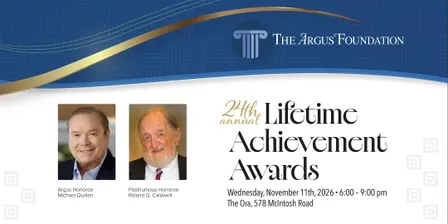 The Argus Foundation 24th Annual Lifetime Achievement Awards Dinner