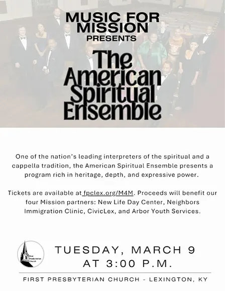 Music for Mission: The American Spiritual Ensemble