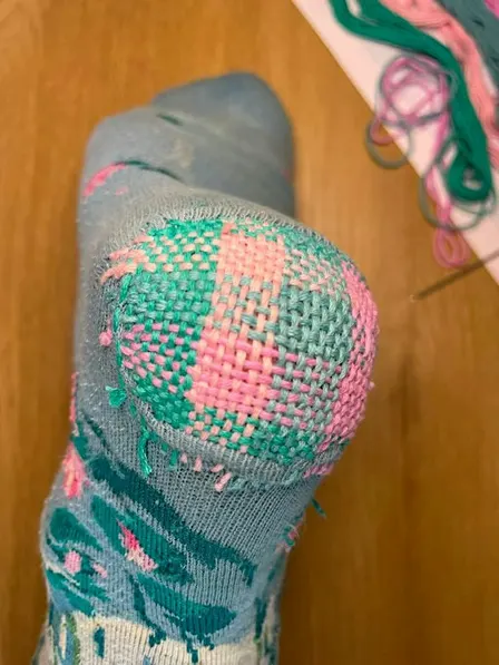 An Intro to (In)Visible Mending/ Darning | Manchester Wool & Yarn