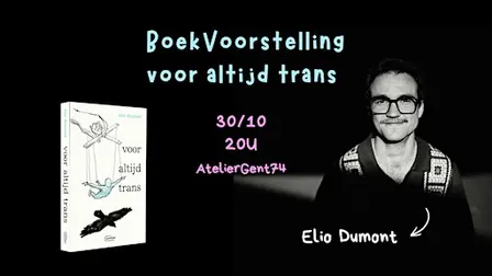 BoekVoorstelling 'Voor altijd trans' - Elio Dumont