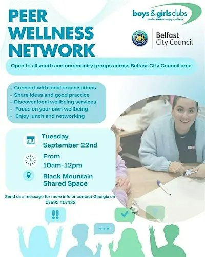 Peer Wellness Network - for Youth and Community Orgs in Belfast