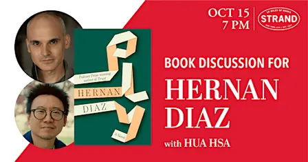 Hernan Diaz + Hua Hsu: Ply
