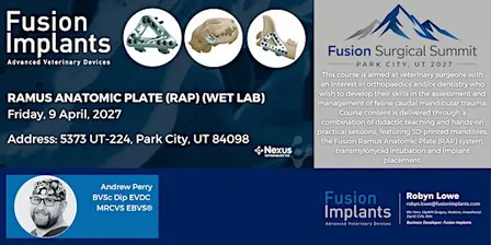 Ramus Anatomic Plate (RAP) Wet Lab