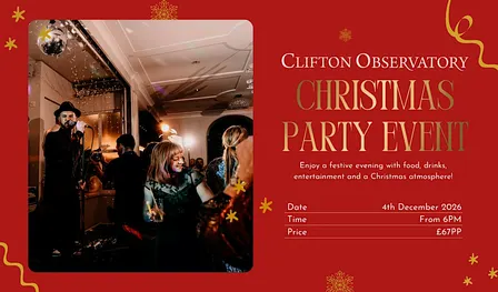 Clifton Observatory  Christmas Party